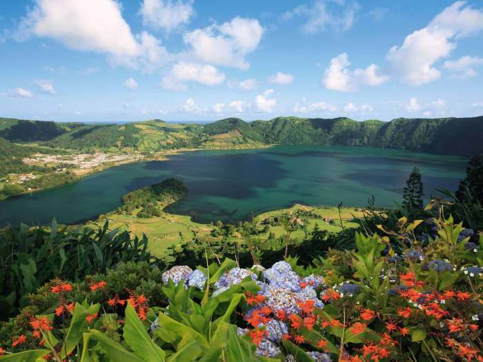 Azores islands travel guide map karol kozlowski getty town